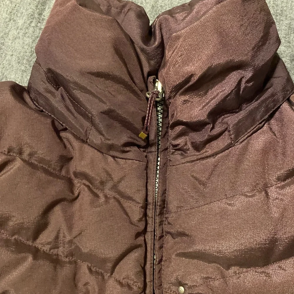 Eddie Bauer Down women’s  mid thigh Parka size Small petite‎